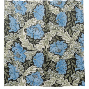 Rideaux De Douche Poppies sauvages bleues William Morris