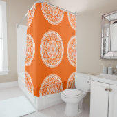 Rideaux De Douche Poppy Mandala (En situation)