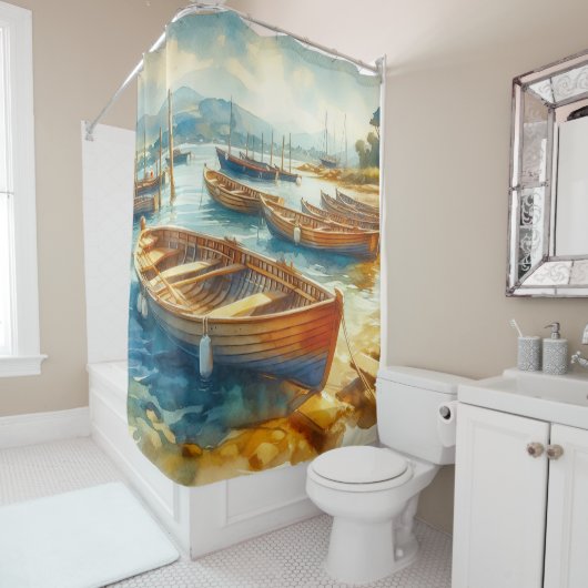 Rideaux De Douche Port (En situation)