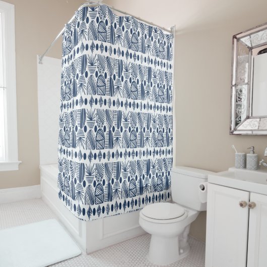Rideaux De Douche Porte Mat (En situation)