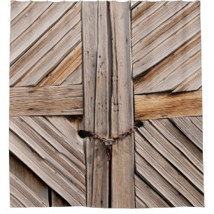 Rideaux De Douche Portes en bois