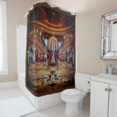 RIDEAUX DE DOUCHE PORTICO (En situation)