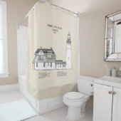 Rideaux De Douche Portland Head Lighthouse - Maine - SBD (En situation)