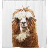 Rideaux De Douche Portrait Cute Alpaca (Devant)