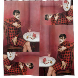 Rideaux De Douche Portrait de la journaliste Sylvia Von Harden Otto