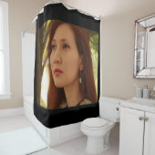 Rideaux De Douche Portrait d'une jeune fille (En situation)