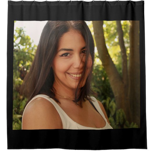 Rideaux De Douche Portrait d'une jeune fille (Devant)