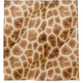 Rideaux De Douche Poster de animal crème Brown Giraffe (Devant)