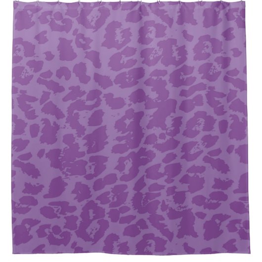 Rideaux De Douche Pot animal pourpre (Devant)