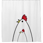 Rideaux De Douche Poulets (Devant)