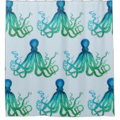Rideaux De Douche poulpe (Devant)