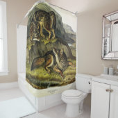 Rideaux De Douche Prairie Wolf (En situation)