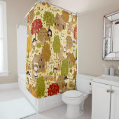 Rideaux De Douche Premier Thanksgiving (En situation)