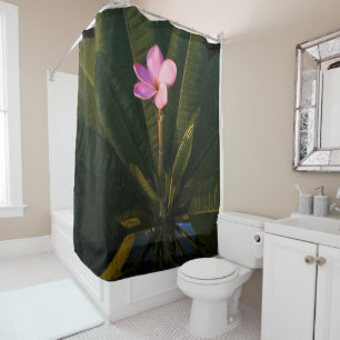 Rideaux De Douche Première floraison, Plumeria