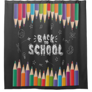 Rideaux De Douche Première Journée De Chemise D'École, Bienvenue À L