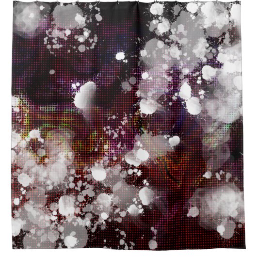 Rideaux De Douche Préparation sombre (Devant)