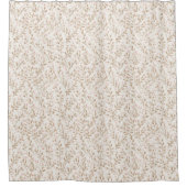 Rideaux De Douche Pretty Pink Cream Floral (Devant)