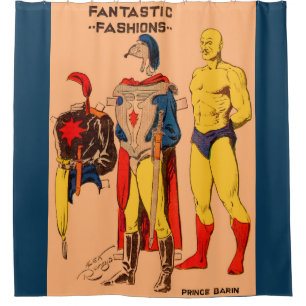 Rideaux De Douche Prince Barin de Flash Gordon dans les années 1930