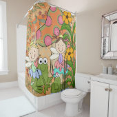 Rideaux De Douche Prince-grenouille et princes (En situation)