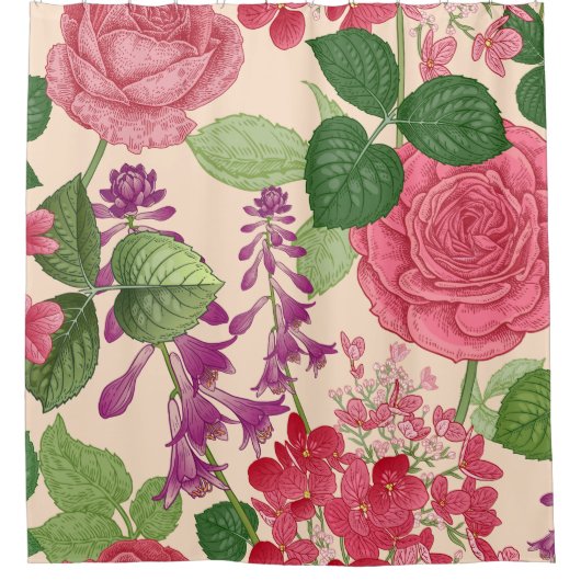 Rideaux De Douche printemps (Devant)