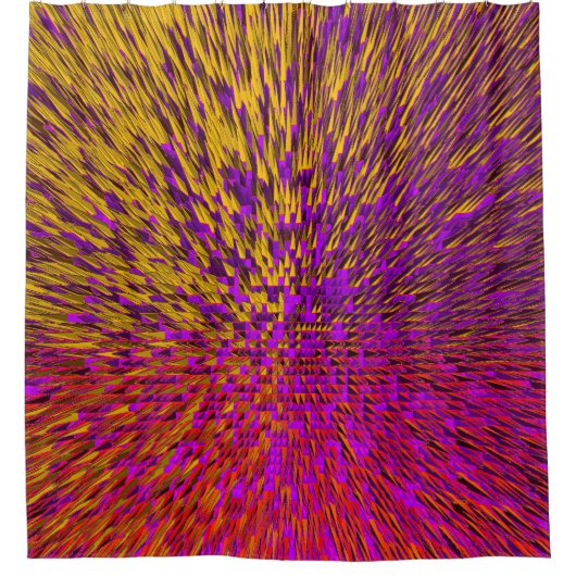 Rideaux De Douche Printemps en flammes...... (Devant)