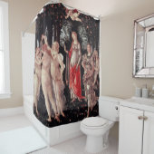Rideaux De Douche Printemps Primavera Sandro Botticelli Renaissance (En situation)
