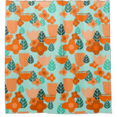 Rideaux De Douche Printemps scandinave (Devant)