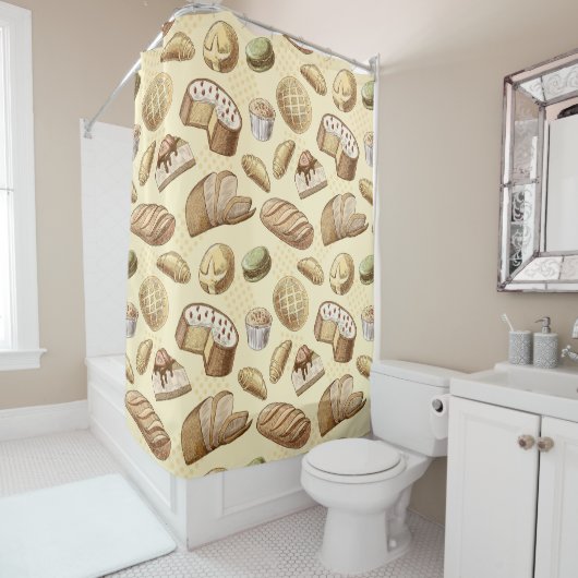 Rideaux De Douche Produits cuits (En situation)