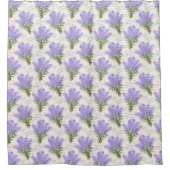 Rideaux De Douche Provence Lavender Bunches Shower Curtain (Devant)