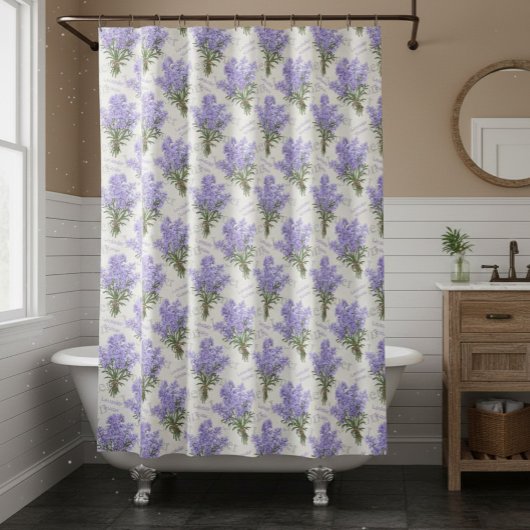 Rideaux De Douche Provence Lavender Bunches Shower Curtain
