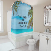 Rideaux De Douche Psaumes118:24, C'est le jour... (En situation)