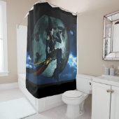 Rideaux De Douche Puce sorcière (En situation)