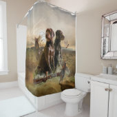 Rideaux De Douche Pudelpointers, Chasse faisan (En situation)