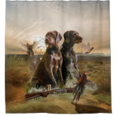 Rideaux De Douche Pudelpointers, Chasse faisan (Devant)