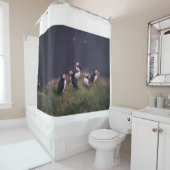 Rideaux De Douche Puffins de l'Atlantique (En situation)