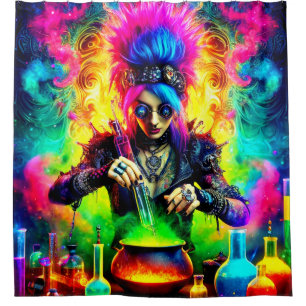 Rideaux De Douche Punk Rocker