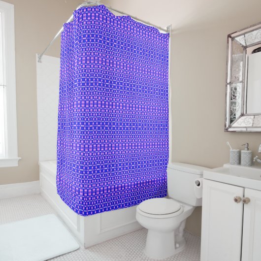 Rideaux De Douche Purple Hombre (En situation)