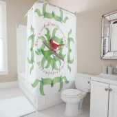 Rideaux De Douche Quand un cardinal apparaît dans votre cour… (En situation)