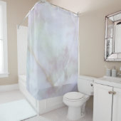 Rideaux De Douche quartz rose (En situation)