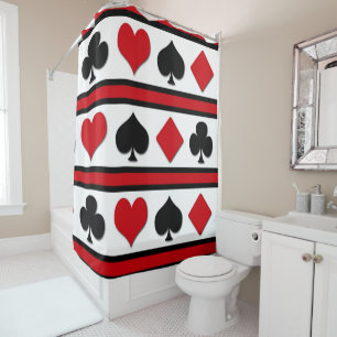 Rideaux De Douche Quatre combinaisons de cartes
