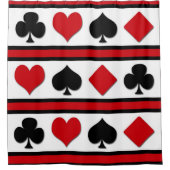 Rideaux De Douche Quatre combinaisons de cartes (Devant)