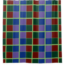 Quatre couleurs À damiers