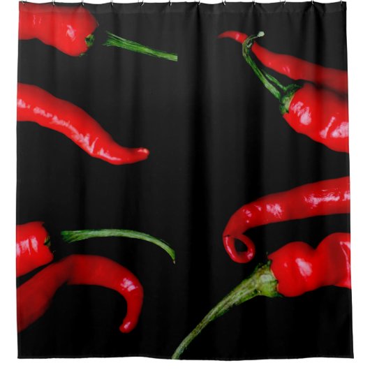 Rideaux De Douche Quatre piments rouges sca (Devant)