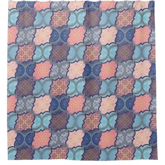 Rideaux De Douche Quatrefoil (Devant)