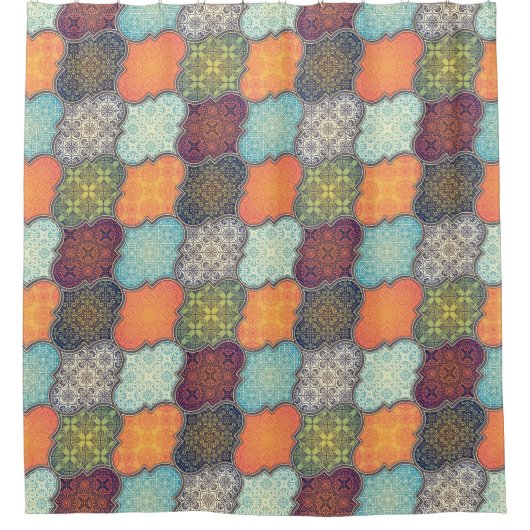 Rideaux De Douche Quatrefoil (Devant)