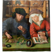 Rideaux De Douche Quentin Matsys - Le Moneylender et sa femme (Devant)
