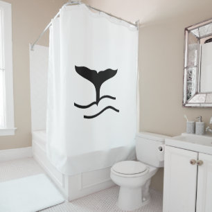 Rideaux De Douche Queue de baleines