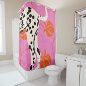 Rideaux De Douche Queue et texture (En situation)