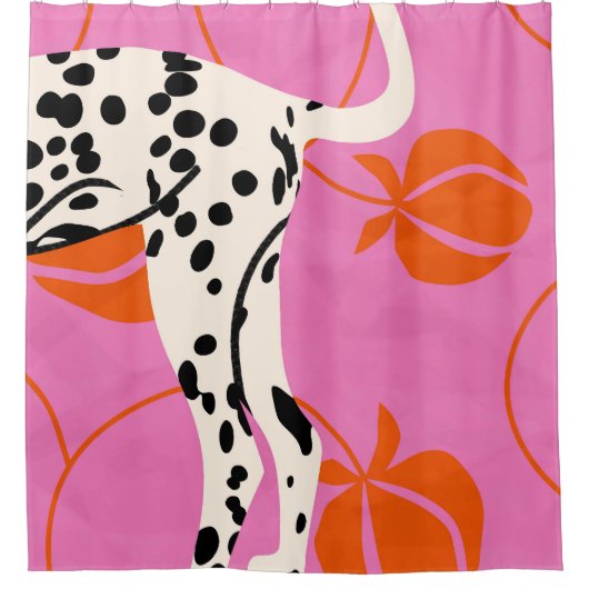 Rideaux De Douche Queue et texture (Devant)