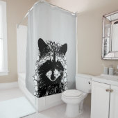 Rideaux De Douche Raccoon 26 (En situation)
